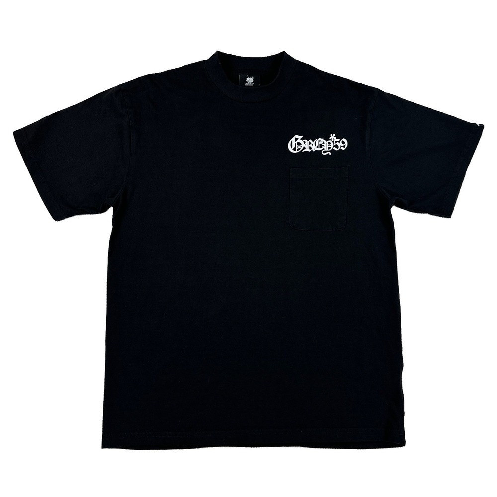 G59 Records Suicide Boys Pocket T-Shirt Mens Medium Black Grim Reaper Graphic
